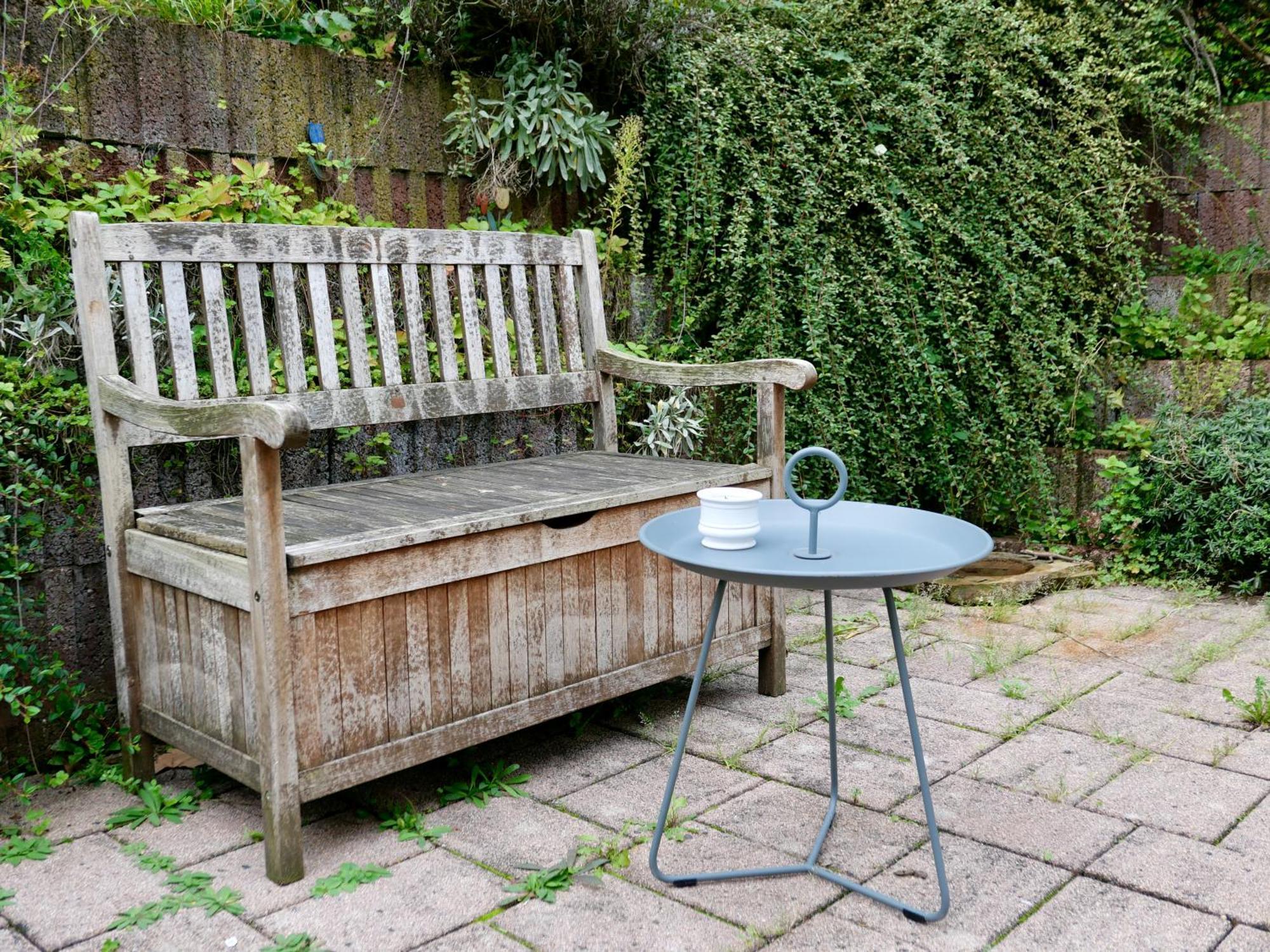 Schoenes Apartment Mit Terrasse Im Steingarten Bad Vilbel Esterno foto